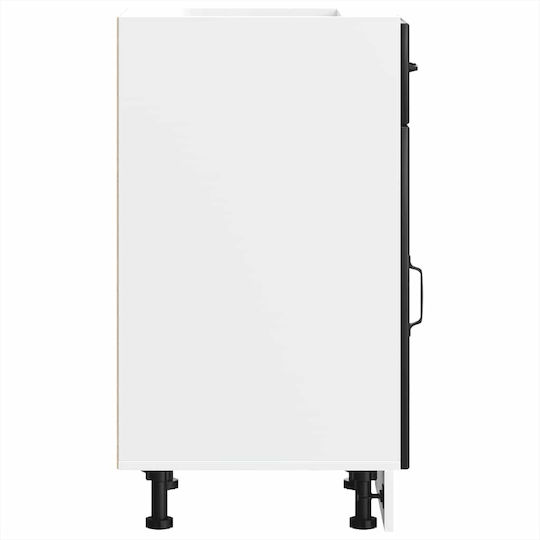 Lucca Dulap pentru Chiuvetă Negru 40x46x81.5buc