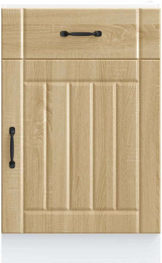 Lucca Sink Cabinet Oak Sonoma 50x46x81.5pcs