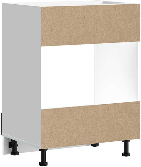 Lucca Dulap Inferior pentru Cuptor Negru 60x46x81.5buc