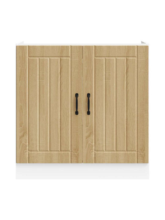 Lucca Sink Cabinet Sonoma Oak 80x46x81.5pcs