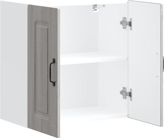 Kalmar Ντουλάπι Κρεμαστό Γκρι Sonoma 60x31x60εκ.