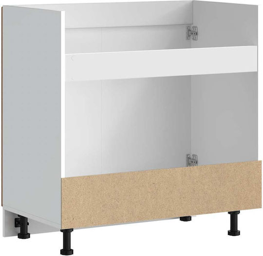 Lucca Ντουλάπι Νεροχύτη Sonoma Oak 80x46x81.5εκ.
