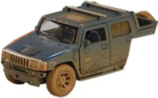 Goki Hummer Αυτοκινητάκι Μπλε 1:40 Pull Back για 3+ Ετών