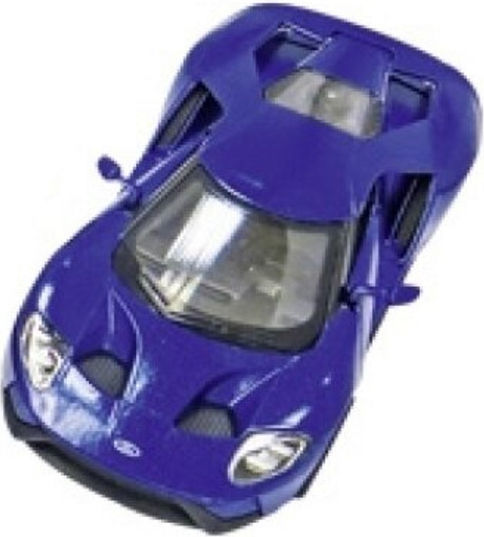 Goki Mașinuță Ford GT 2017 Albastru 1:38 Pull Back pentru 3+ Ani