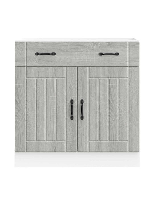 Lucca Sink Cabinet Sonoma Grey 80x46x81.5pcs