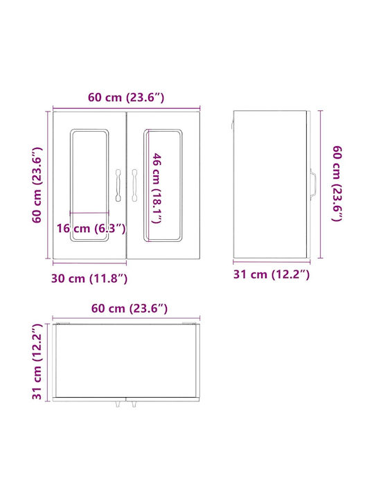 Kalmar Бял 60x31x60бр