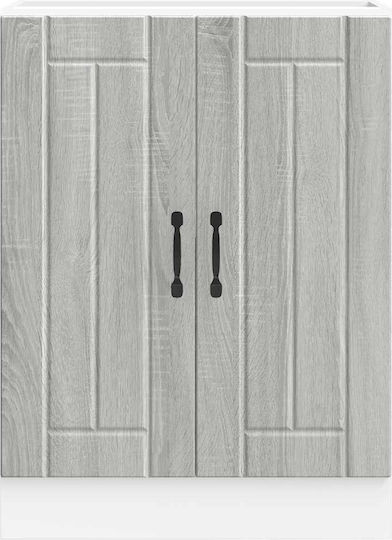 Lucca Шкаф за Мивка Gray Sonoma 60x46x81.5бр