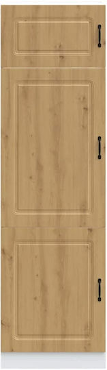 Kalmar Στήλη Κουζίνας Artisan Oak 60x57x207εκ.