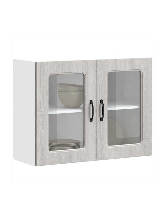 Kalmar Cabinet Wall Gray Sonoma 80x31x60pcs