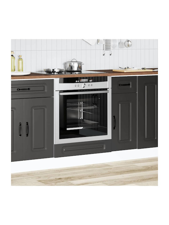 Kalmar Lower Oven Cabinet Black 60x46x81.5pcs