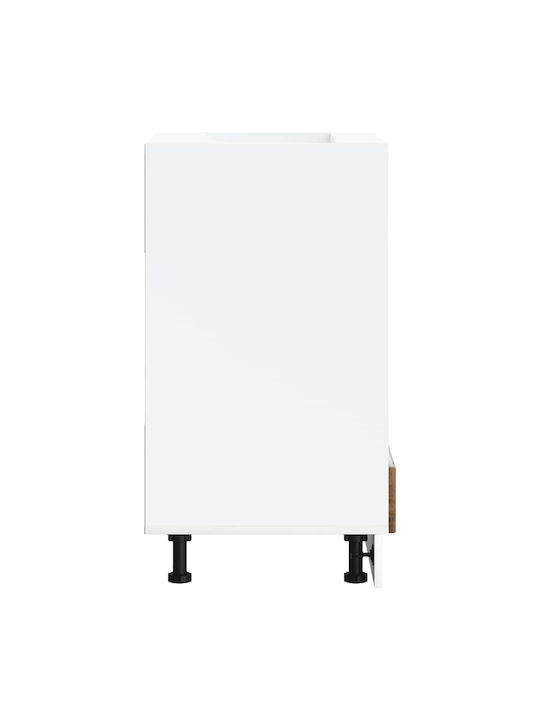 Kalmar Шкаф за Долен Фурна Smoked Oak Wood 60x46x81.5бр