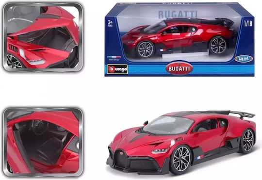 Bburago Bugatti Divo Количка Мащаб 1:18 За 3+ Години