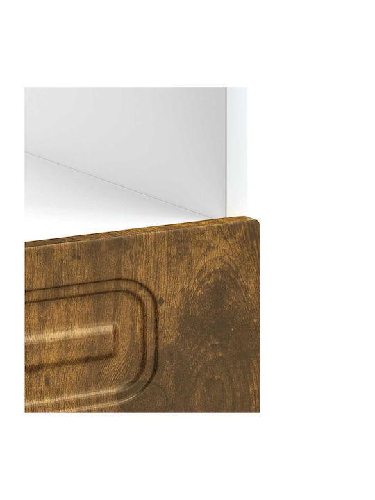 Kalmar Шкаф за Долен Фурна Smoked Oak Wood 60x46x81.5бр