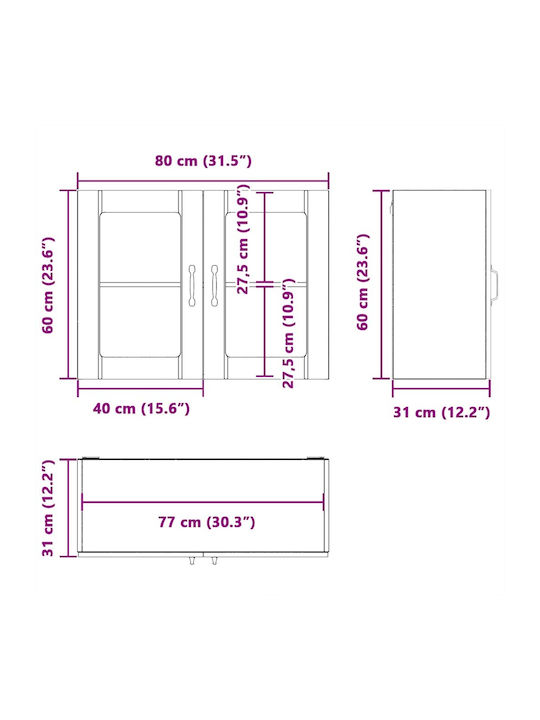 Lucca Кафе 80x31x60бр