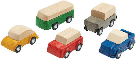 Plan Toys Σετ Αυτοκινητάκια για 3+ Ετών
