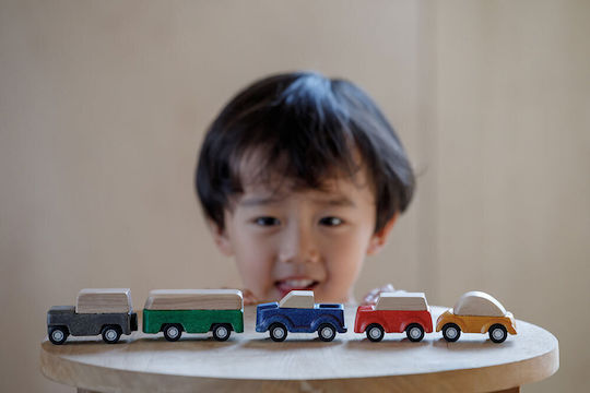 Plan Toys Σετ Αυτοκινητάκια για 3+ Ετών