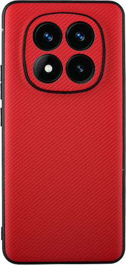 Volte-Tel Carbon Lift Back Cover Silicon Roșu (Redmi Note 14 Pro+)