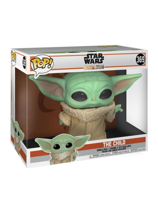 Funko Pop! Bobble-Head Supersized 10" Movies: Star Wars: The Mandalorian - The Child 369
