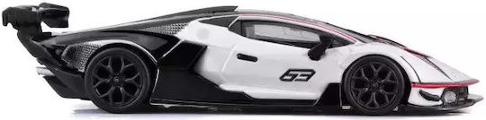 Lamborghini Essenza Scv12 White-Black 1:32 Bburago Toy Car