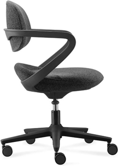 ErgoAction Arete Office Chair with Arms Anthracite