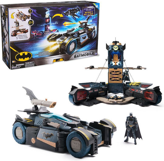 Spin Master Batman Ultimate Transforming Batmobile Αυτοκινητάκι