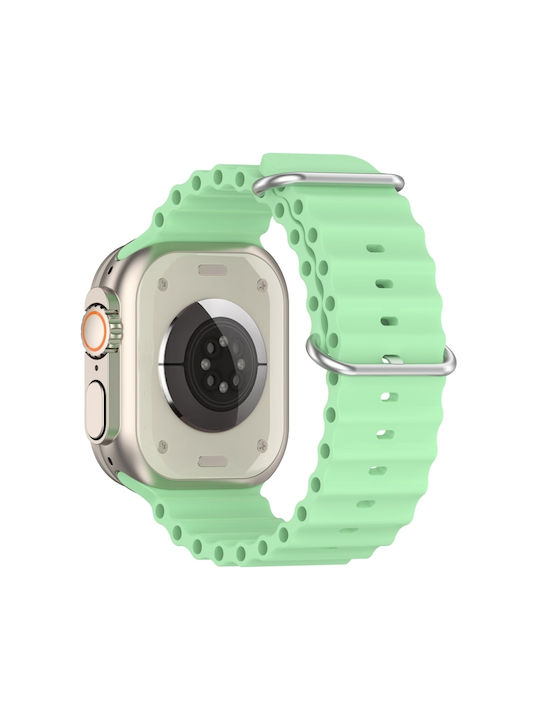 Watch Ultra Λουράκι Σιλικόνης Πράσινο (Apple Watch 42/44/45mm/Ultra 49mm)