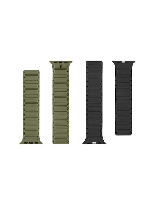 Tactical Λουράκι Πράσινο (Apple Watch 42/44/45/49)