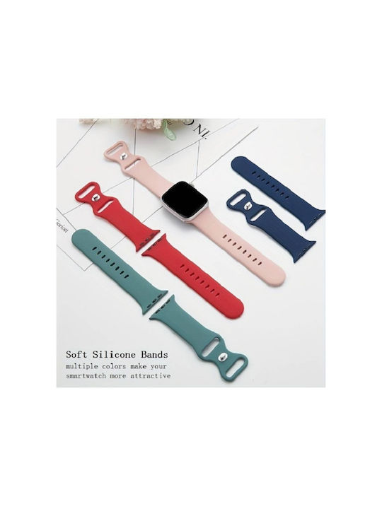 Λουράκι Ροζ (Apple Watch 38 / 40 / 41 mm - Ροζ) Λουράκι Ροζ (Apple Watch 38 / 40 / 41 mm - Ροζ)