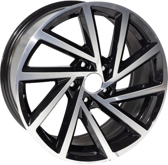 Car Aluminium Wheel 18"x8" ET45 Black Face Machined