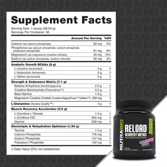 Nutrabio 840gr Strawberry Kiwi