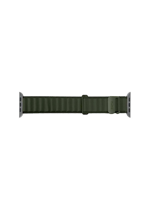 Puro Extreme Strap Fabric Green (Apple Watch 44/45/46mm/Ultra 49mm) PUAW44EXTREMEDKGRN