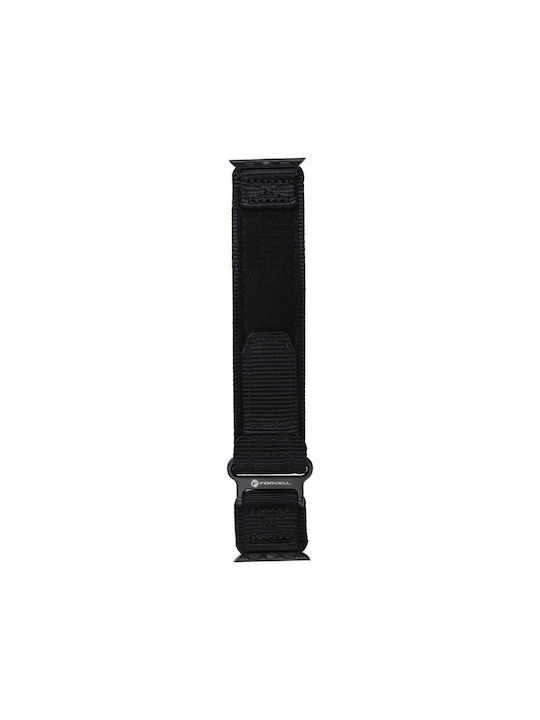 Forcell F-design Fa05 Nylon Strap Apple Watch 38 40 41 Mm Black
