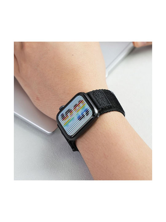 Forcell F-design Armband Schwarz (Apple Watch 42/44/45/49 mm)