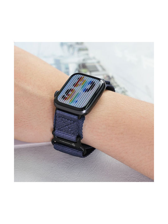 Forcell F-design Armband Blau (Apple Watch 42/44/45/49 mm)