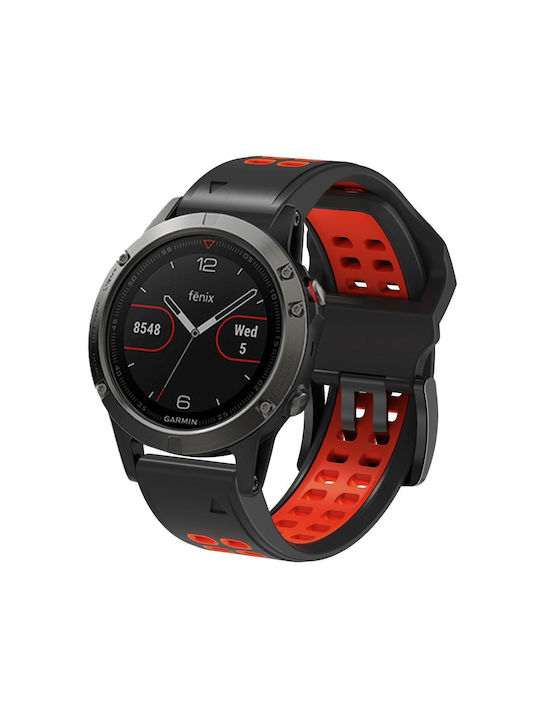 Strap Black (Fenix 3 / 5X / 5X Plus / 6X / 6X Pro / 7X / 7X Pro / 8 (51mm)) Strap Black (Fenix 3 / 5X / 5X Plus / 6X / 6X Pro / 7X / 7X Pro / 8 (51mm))