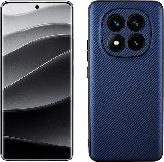 Volte-Tel Carbon Lift Back Cover Σιλικόνης Μπλε (Redmi Note 14 Pro+)