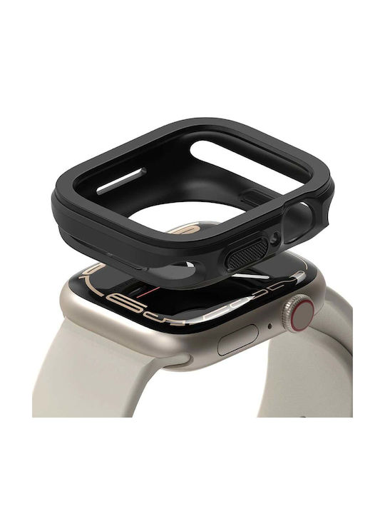 Ringke Silicone Case in Black color for Apple Watch Series 10 (46 mm)