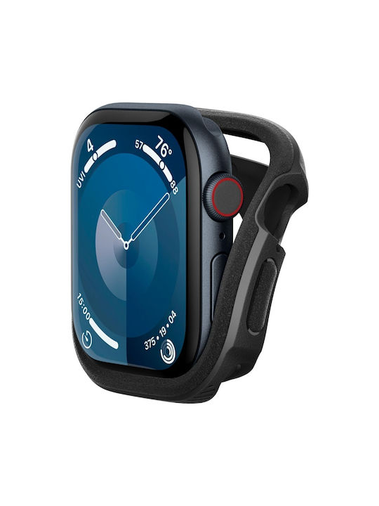 Caseology Vault Θήκη Σιλικόνης σε Μαύρο χρώμα για Apple Watch 10 46mm