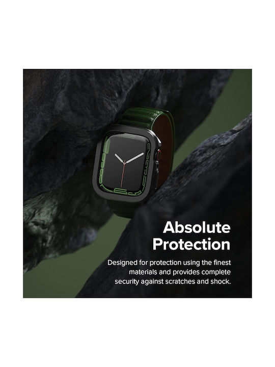 Ringke Silicone Case in Black color for Apple Watch Series 10 (46 mm)