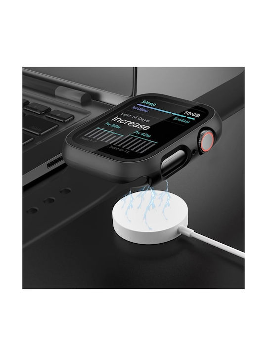 Tech-Protect Defense360 σε Μαύρο χρώμα για Apple Watch 10 / 11 (42 Mm)