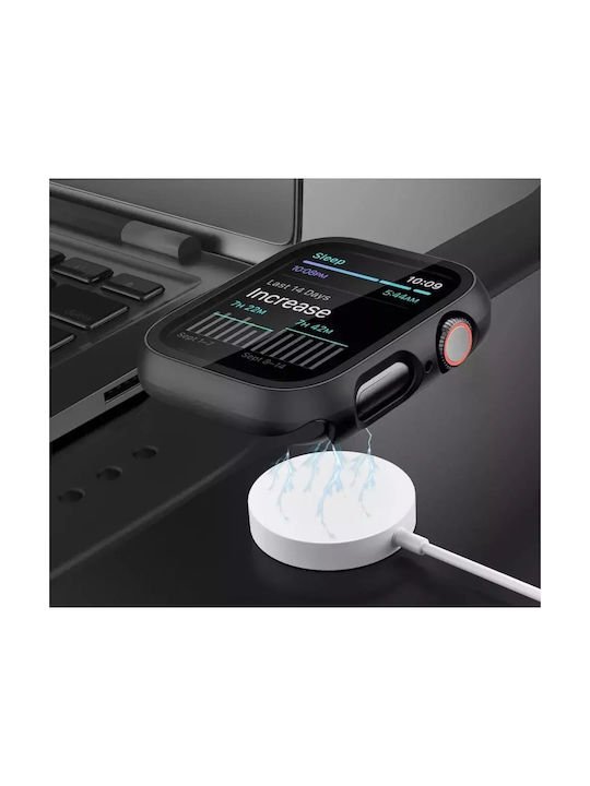 Tech-Protect Defense360 σε Μαύρο χρώμα για Apple Watch 10 / 11 (42 Mm)