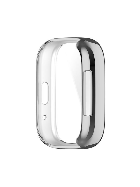 защитна Силиконов Калъф в Сребрист цвят за Redmi Watch 3