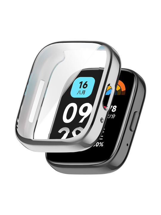 защитна Силиконов Калъф в Сребрист цвят за Redmi Watch 3