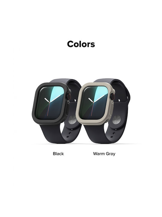 Ringke Air Sports Θήκη Σιλικόνης σε Μαύρο χρώμα για Apple Watch Series 10 (42 mm)
