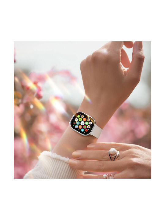 Dux Ducis Πλαστική Θήκη σε Ασημί χρώμα για το Apple Watch Ultra 49mm
