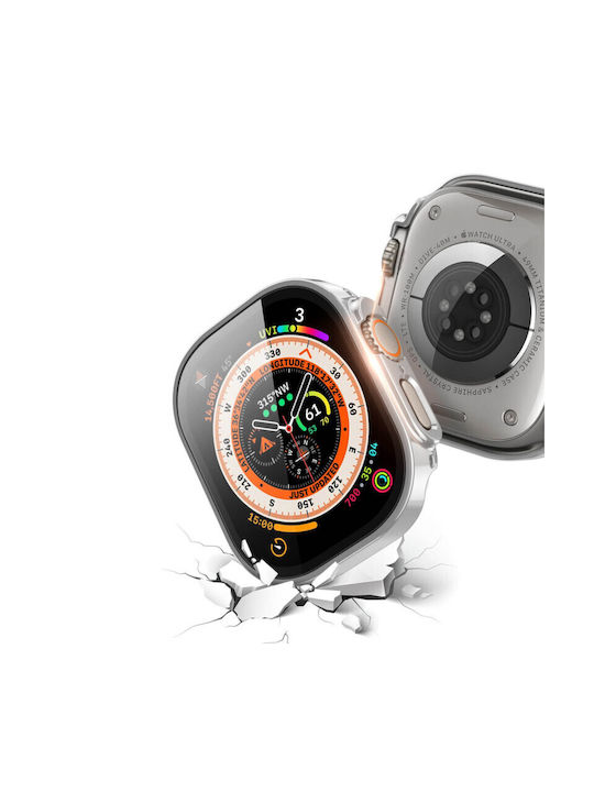Dux Ducis Πλαστική Θήκη σε Ασημί χρώμα για το Apple Watch Ultra 49mm