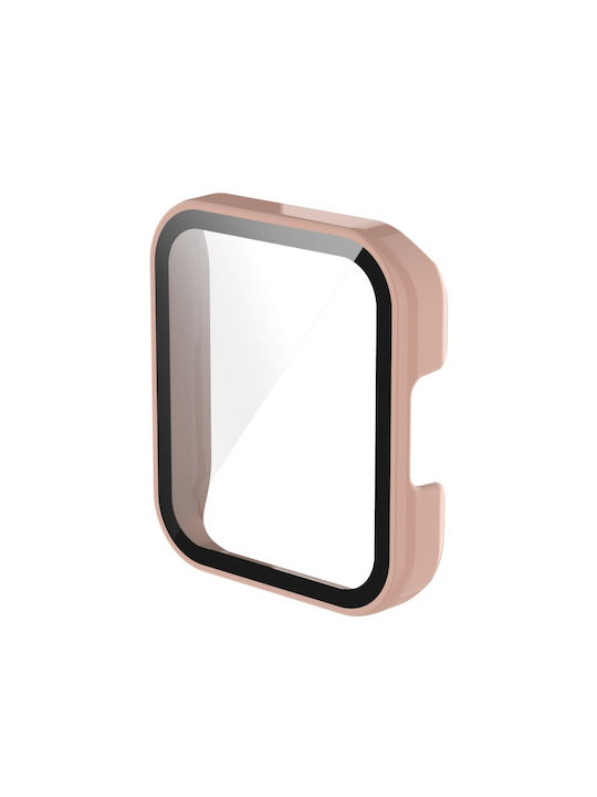 2 Πλαστική Θήκη με Τζαμάκι σε Ροζ χρώμα για Redmi Watch 2 Lite 2 Πλαστική Θήκη με Τζαμάκι σε Ροζ χρώμα για Redmi Watch 2 Lite