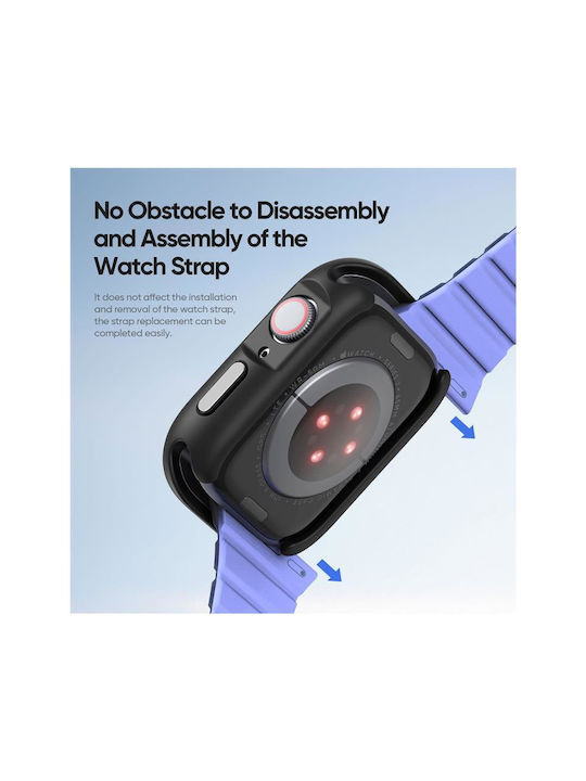 Hard Πλαστική Θήκη σε Πράσινο χρώμα για Apple Watch Series 7/8/9