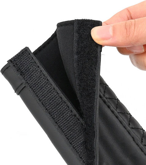 Carsun Set of 2pcs Car Seat Belt Pads Black
