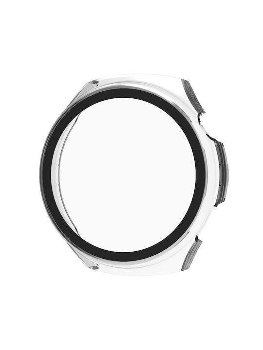 Huawei Watch 4 Pro Tempered Film + Pc Integrated Watch Protective Case Black